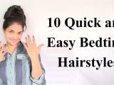 Easy Hairstyles to Do before Bed 10 Quick and Easy Bedtime Hairstyles Medium Long Hair