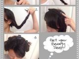 Easy Hairstyles to Do before Bed 18 Overnight Hair Tutorials that Will Let You Wake Up with Perfect