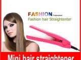 Easy Hairstyles to Do In the Car Mini Portable Professional Car Plug Hair Styling Straightener Flat