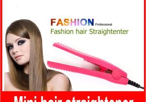 Easy Hairstyles to Do In the Car Mini Portable Professional Car Plug Hair Styling Straightener Flat