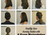 Easy Hairstyles to Do In the Morning Simplify Your Morning Routine with 5 Easy Hairstyles by