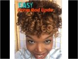 Easy Hairstyles to Do the Night before Easy Perm Rod Up Do for Date Night Voice Of Hair
