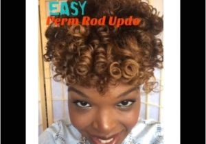 Easy Hairstyles to Do the Night before Easy Perm Rod Up Do for Date Night Voice Of Hair