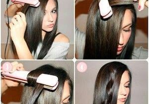 Easy Hairstyles to Do with A Straightener Hiw to Make Curl with Hair Traightener Hair Ideas