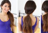 Easy Hairstyles to Do with Clip In Extensions Quick and Effortless Ponytail Hairstyle with Luxy Hair Extensions