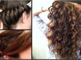 Easy Hairstyles to Do with Straightener Curl Your Hair Easily In 5 Minutes without Using Heat or Curl