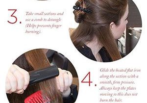 Easy Hairstyles to Do with Straightener Straight Hair Hacks Tips Tricks Flat Iron Tutorial