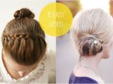 Easy Hairstyles to Do Yourself for Short Hair Easy Updos for Short Hair to Do Yourself