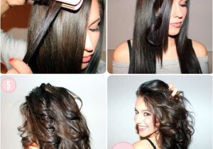 Easy Hairstyles with A Straightener Cute Easy Hairstyles to Do with A Straightener