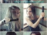 Easy Hairstyles with A Straightener Easy Straight Hairstyles for Girls How to Straighten Hair