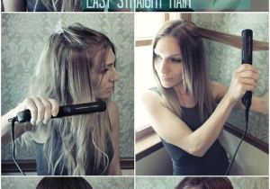 Easy Hairstyles with A Straightener Easy Straight Hairstyles for Girls How to Straighten Hair