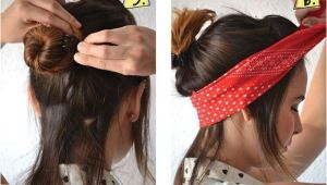 Easy Hairstyles with Bandanas 1000 Ideeën Over Bandana Haar Op Pinterest Bandana Haar