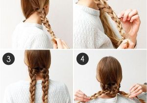 Easy Hairstyles with Braiding Hair 20 Cute and Easy Braided Hairstyle Tutorials