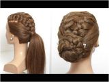 Easy Hairstyles with Braids Youtube 2 Easy Hairstyles for Long Hair Tutorial Ponytail and Updo with