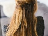 Easy Hairstyles with Hair Down 15 Casual & Simple Hairstyles that are Half Up Half Down