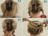 Easy Hairstyles with Instructions Bun Hairstyles Step by Instructions