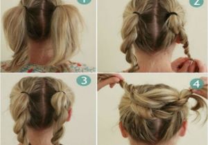 Easy Hairstyles with Instructions Bun Hairstyles Step by Instructions