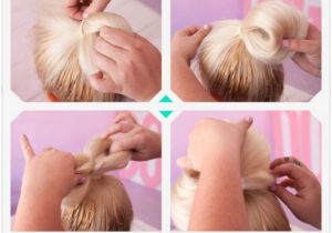 Easy Hairstyles with Instructions Easy Hair Bow Tutorial