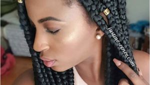 Easy Hairstyles with Jumbo Braiding Hair Jumbo Box Braids Styles Sie Ausprobieren Können