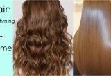 Easy Hairstyles with Just A Straightener Hair Straightening at Home without Hair Straightener Heat Hindi
