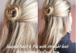 Easy Hairstyles with Just Bobby Pins 30 Day Hair Challenge This Easy Twist and Pin Tutorial is the