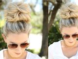 Easy Hairstyles without Bobby Pins Easy Messy Bun Using No Bobby Pins