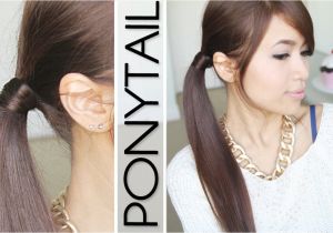 Easy Hairstyles without Bobby Pins Hair Wrapped Ponytail No Bobby Pins Hairstyle Hair