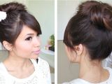 Easy Hairstyles without Bobby Pins Messy Hair Bun without Using Bobby Pins