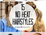 Easy Hairstyles without Heat 15 No Heat Hairstyles Lil Luna