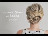 Easy Hairstyles You Can Do Yourself Youtube Easier Than It Looks Updo