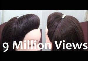 Easy Hairstyles You Can Do Yourself Youtube How to Make A Puff In Your Hair without Hairspray