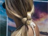 Easy Hairstyles You Can Sleep In Knotted Ponytail