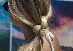 Easy Hairstyles You Can Sleep In Knotted Ponytail