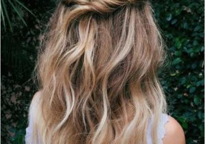 Easy Half Up Hairstyles for Curly Hair 15 Simple Hairstyles that are Half Up Half Down