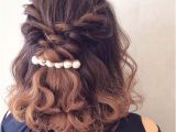 Easy Half Up Hairstyles for Medium Hair 31 Half Up Half Down Hairstyles for Bridesmaids