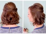 Easy Half Up Hairstyles for Medium Hair Quick Easy Half Up Hairstyles