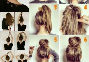 Easy Half Up Hairstyles Medium Hair Hair Buns top Knot Half Up Half Down Half Bun Hair