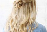 Easy Half Up Half Down Hairstyles for Long Hair Updates On 2017 Half Up Half Down Hairstyles Latest Ideas