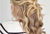 Easy Half Updo Hairstyles for Long Hair 31 Half Up Half Down Prom Hairstyles Wedding Hair