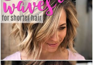 Easy Holiday Hairstyles for Short Hair Easy Beach Waves for Short Hair In 2018 Friseur