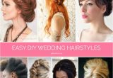 Easy Homemade Hairstyles Braids Twists and Buns 20 Easy Diy Wedding Hairstyles