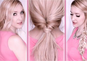 Easy Last Minute Hairstyles Everyday Hair Tutorial Last Minute Hairstyles for School