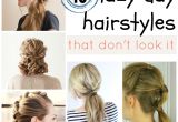 Easy Lazy Day Hairstyles Lazy Day Hairstyles