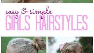 Easy Little Girl Hairstyles for School Easy Girls Hairstyles for Back to School