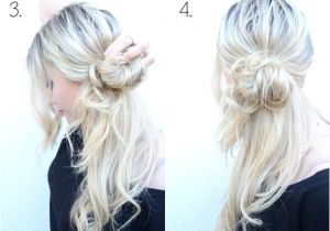 Easy Messy Bun Hairstyles for Long Hair 10 Super Easy Updo Hairstyles Tutorials Popular Haircuts