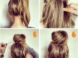 Easy Messy Bun Hairstyles for Short Hair 18 Pinterest Hair Tutorials You Need to Try Page 12 Of 19