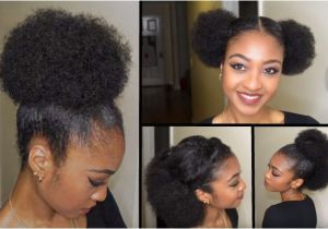 Easy Natural Hairstyles for Black Girls Easy Natural Hairstyles Simple Black Hairstyles for