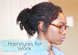 Easy Natural Hairstyles for Work Simple Hairstyle for Natural Hairstyles for Work Easy