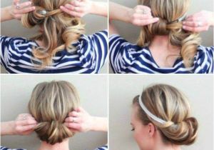 Easy One Minute Hairstyles 5 Minute Hairstyles for School A Birthday Cake