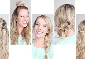 Easy One Minute Hairstyles Min Hairstyles for Cute Minute Hairstyles Cute and Easy